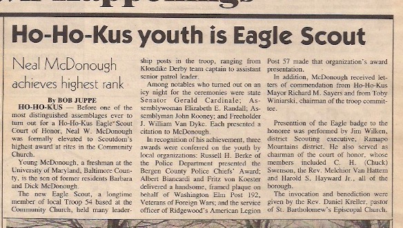 Neal McDonough - 1988 - Eagle Scout