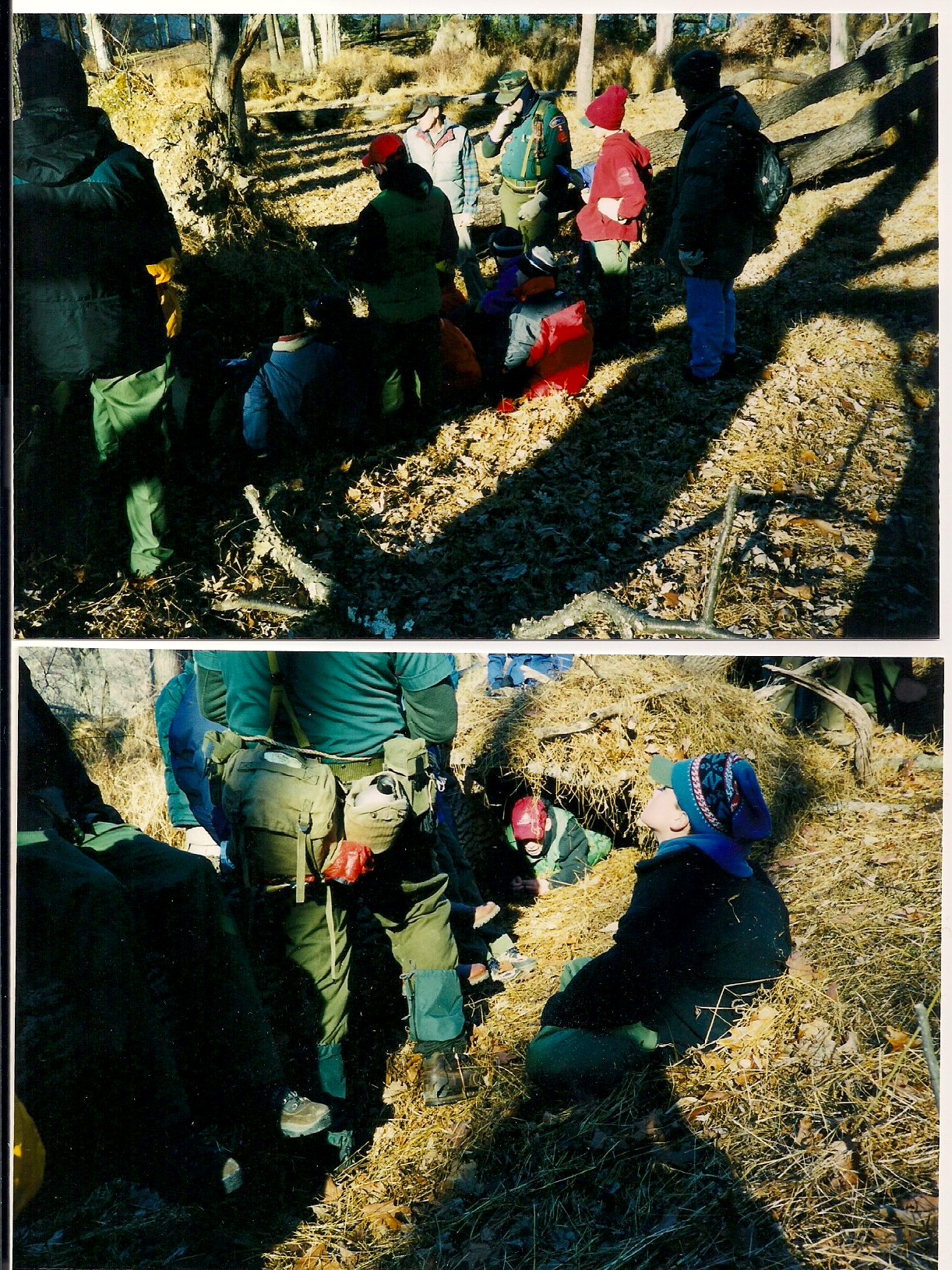2000 - December - Worthington State Forest Campout 1