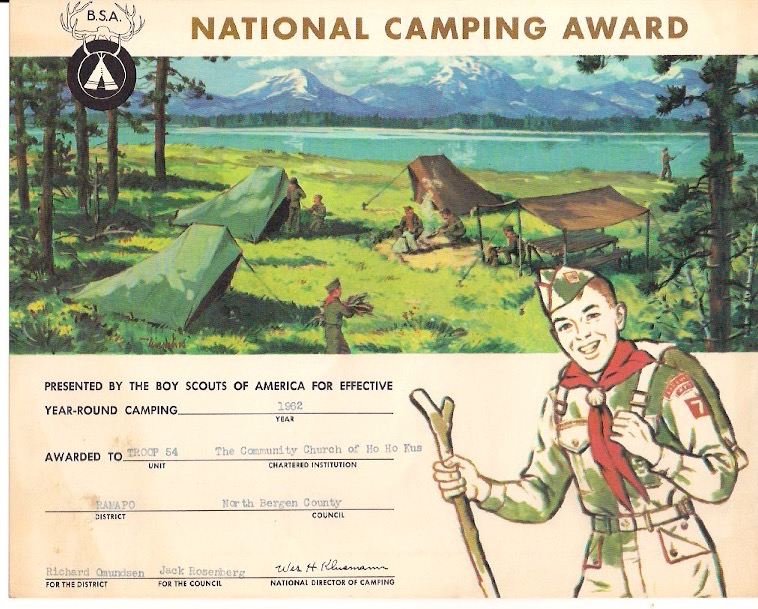 Camping Award