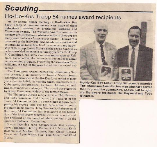 February 1991 - Hal Hayward & Toby Winiarski