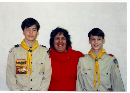 Eagle Scouts - 1994 - Chad Moritz and 1997 - Keith Moritz